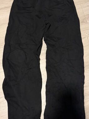 Pool House Black Straight Leg Sweats